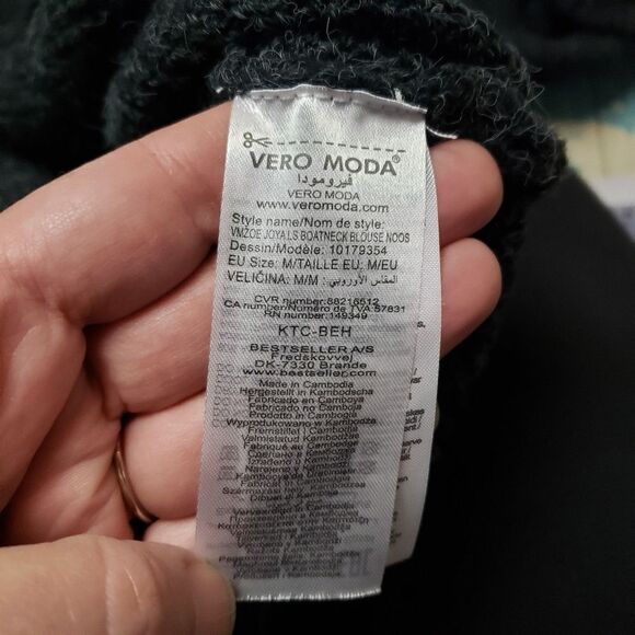 🔸 Vero Moda 🔸 dark  grey long sweater - Picture 4 of 7